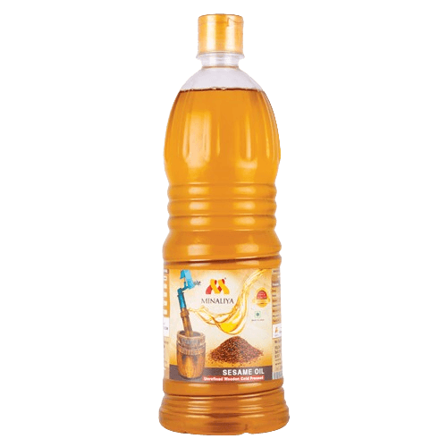 Sesame oil bottle